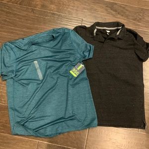 Bundle/lot 2 small mens short sleeve shirts